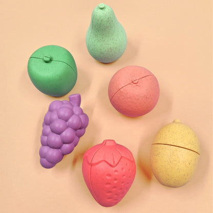 Mingli Toys - Shape Sorting Fruit Set - Eco-friendly Educational Toy - 12 Pieces