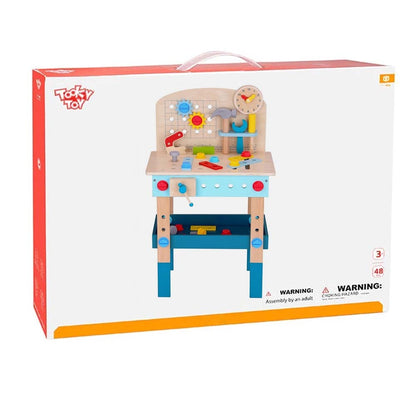 TookyToy - Pretend Play Work Bench & Tools Toy Set
