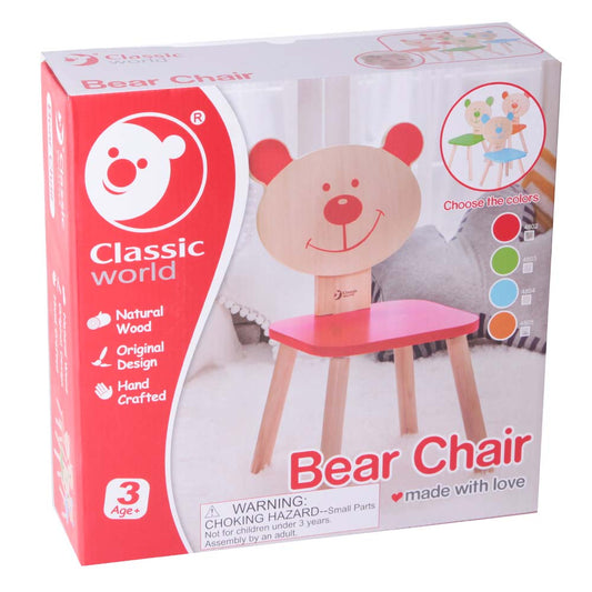 Classic World - Bear Chair for Kids - Blue - Motherhood
