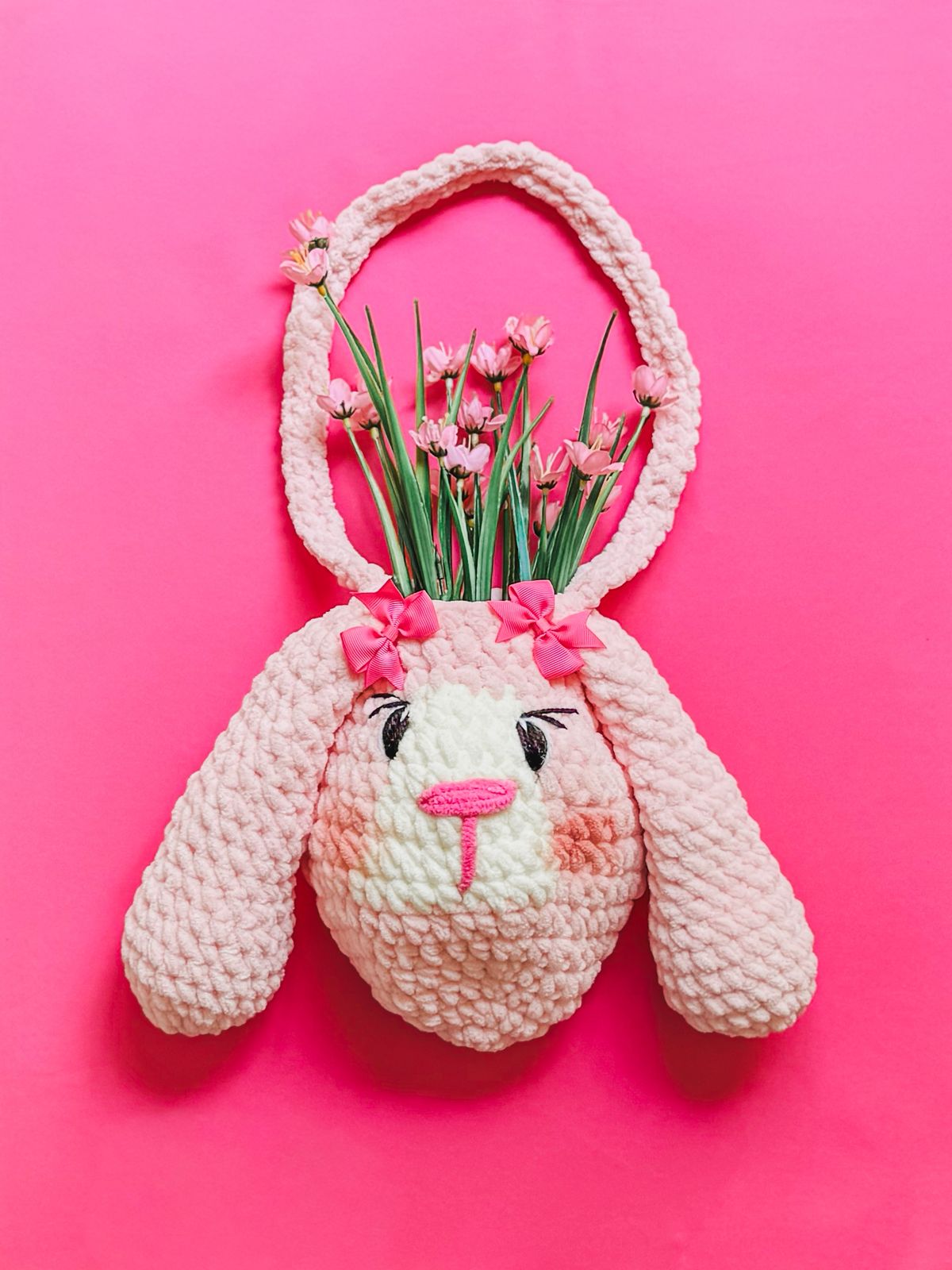 Crochet Bunny Basket