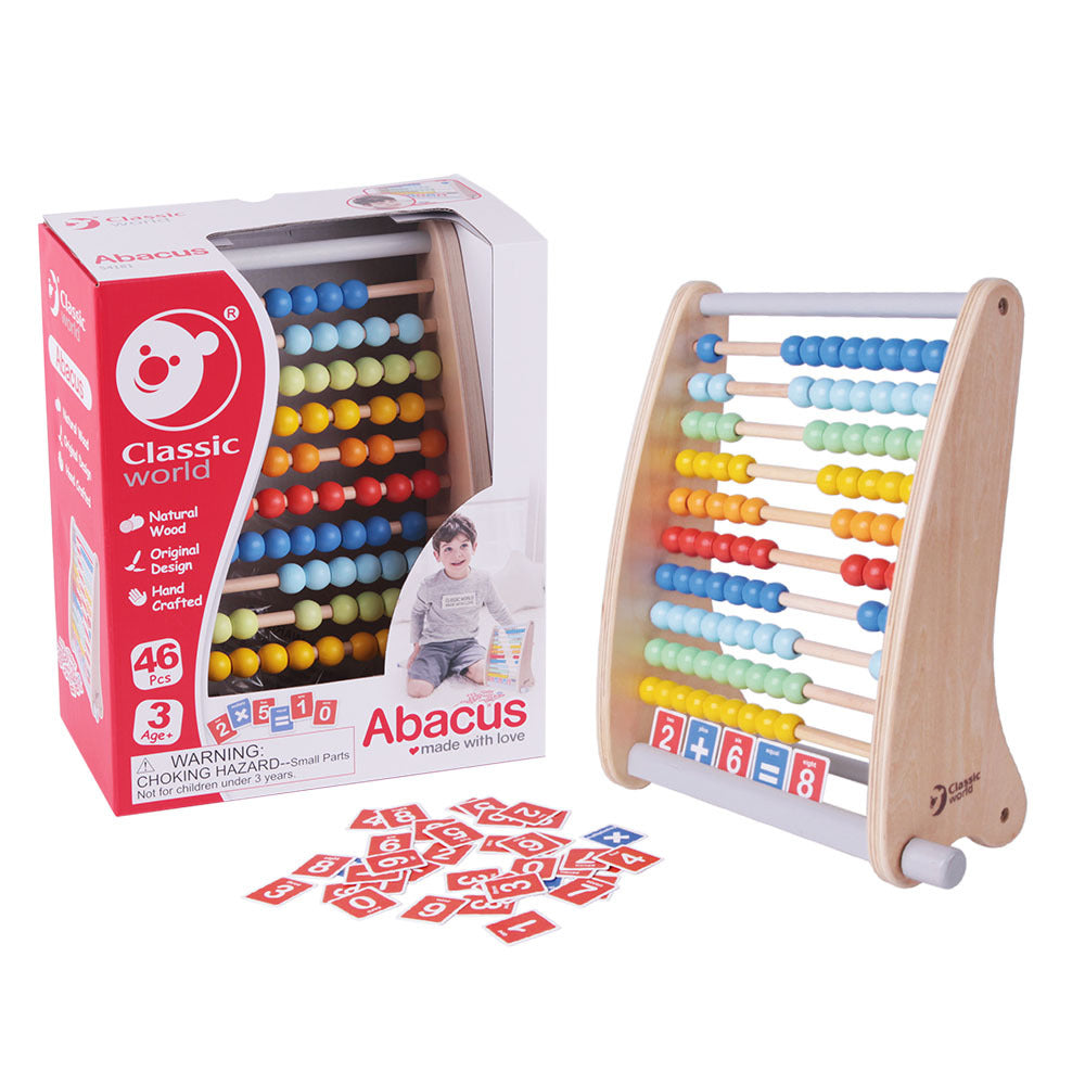 Classic World - Wooden 100 Bead Abacus