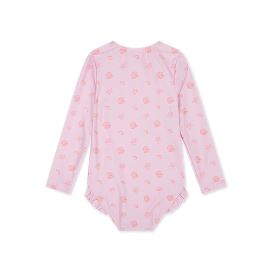 Swim Essentials - Girls Rashguard - Shell Tastic