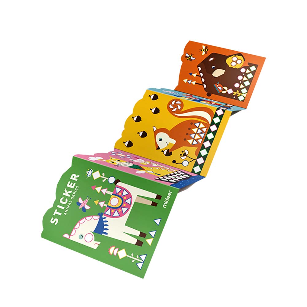 Mideer - Sticker Activity Set - Animal Series
