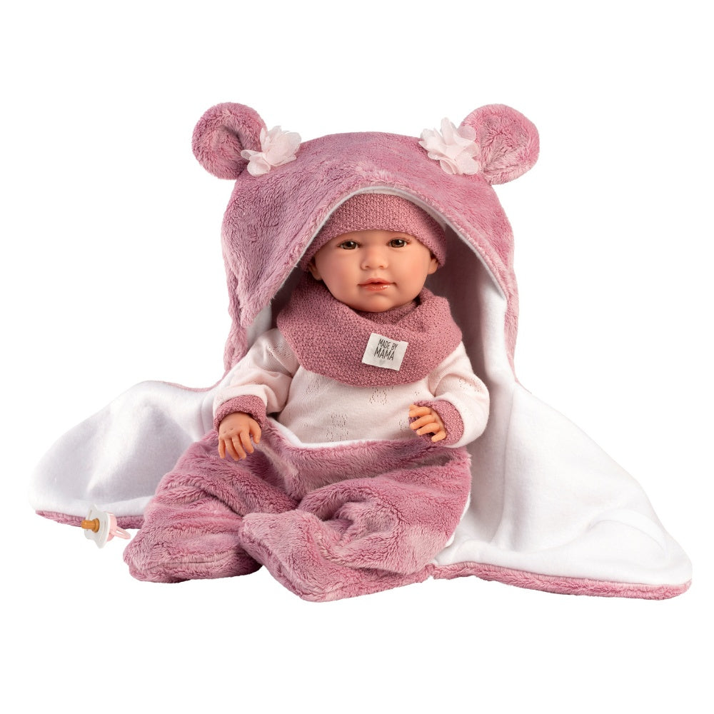 Llorens - Baby Girl Doll with Clothing & Sleeping-bag: Mimi - 42cm