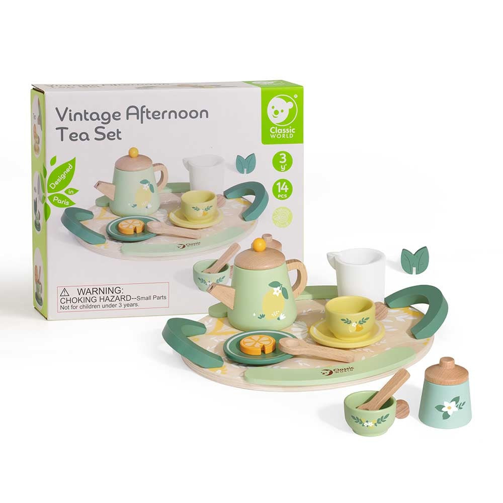 Classic World - Pretend & Play - Vintage Afternoon Tea Set