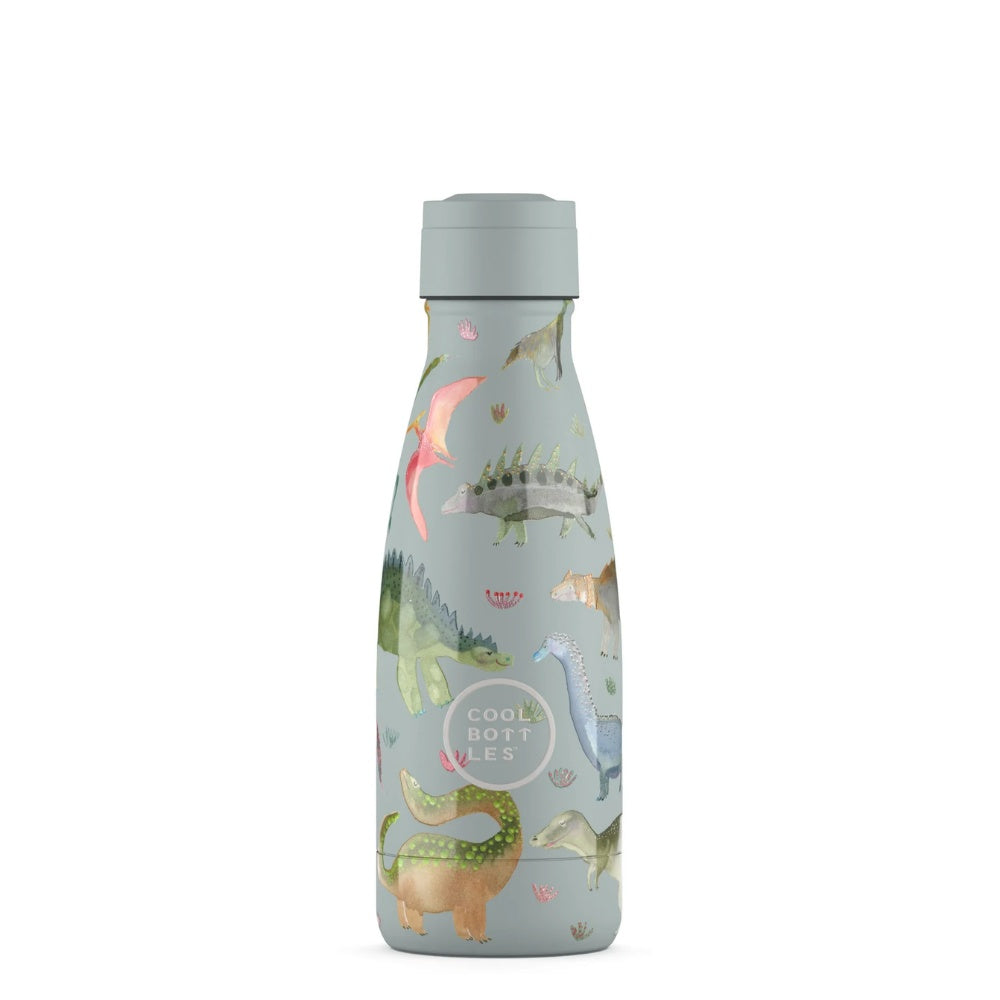 Cool Bottles - Kids Triple-Insulated Water Bottle - Dinos Planet 260ml