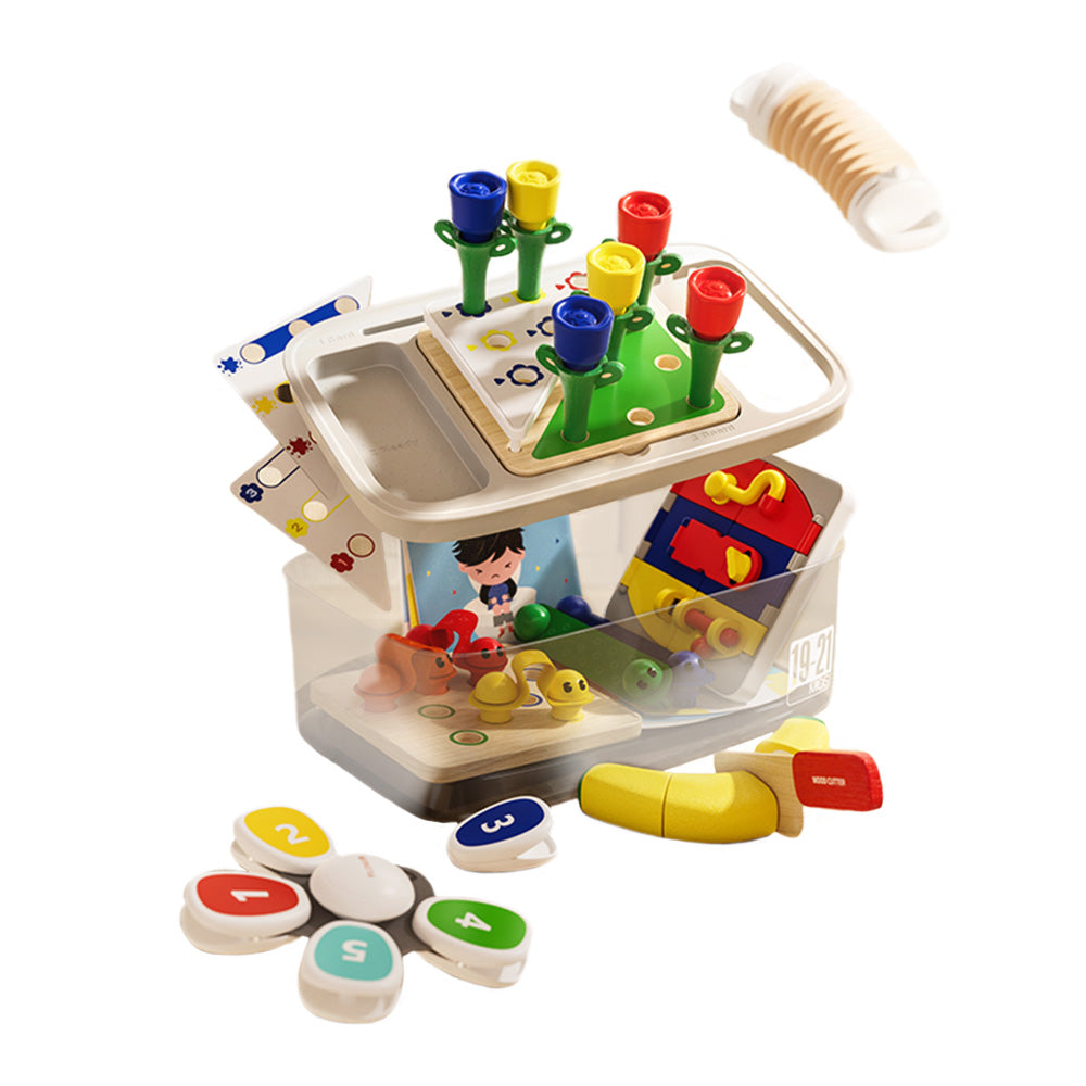 TopBright - Educational Activity Box - 17pcs - 19-21 Months
