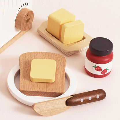 Le Toy Van - Wooden Toaster & Breakfast Set - 12pcs