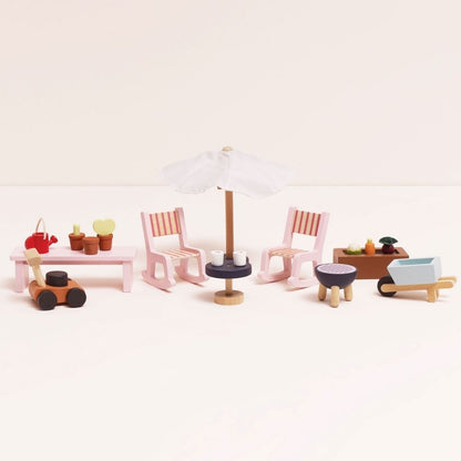 Le Toy Van - Dolls House Furniture: Conservatory - 5pcs