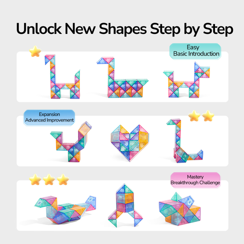 Mideer - Flexiblock Ruler Geometry Activity Set