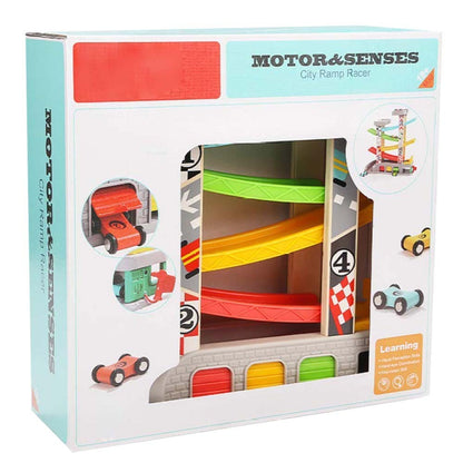 TopBright - City Ramp Racer - 4 Tracks & Parking - 3pcs