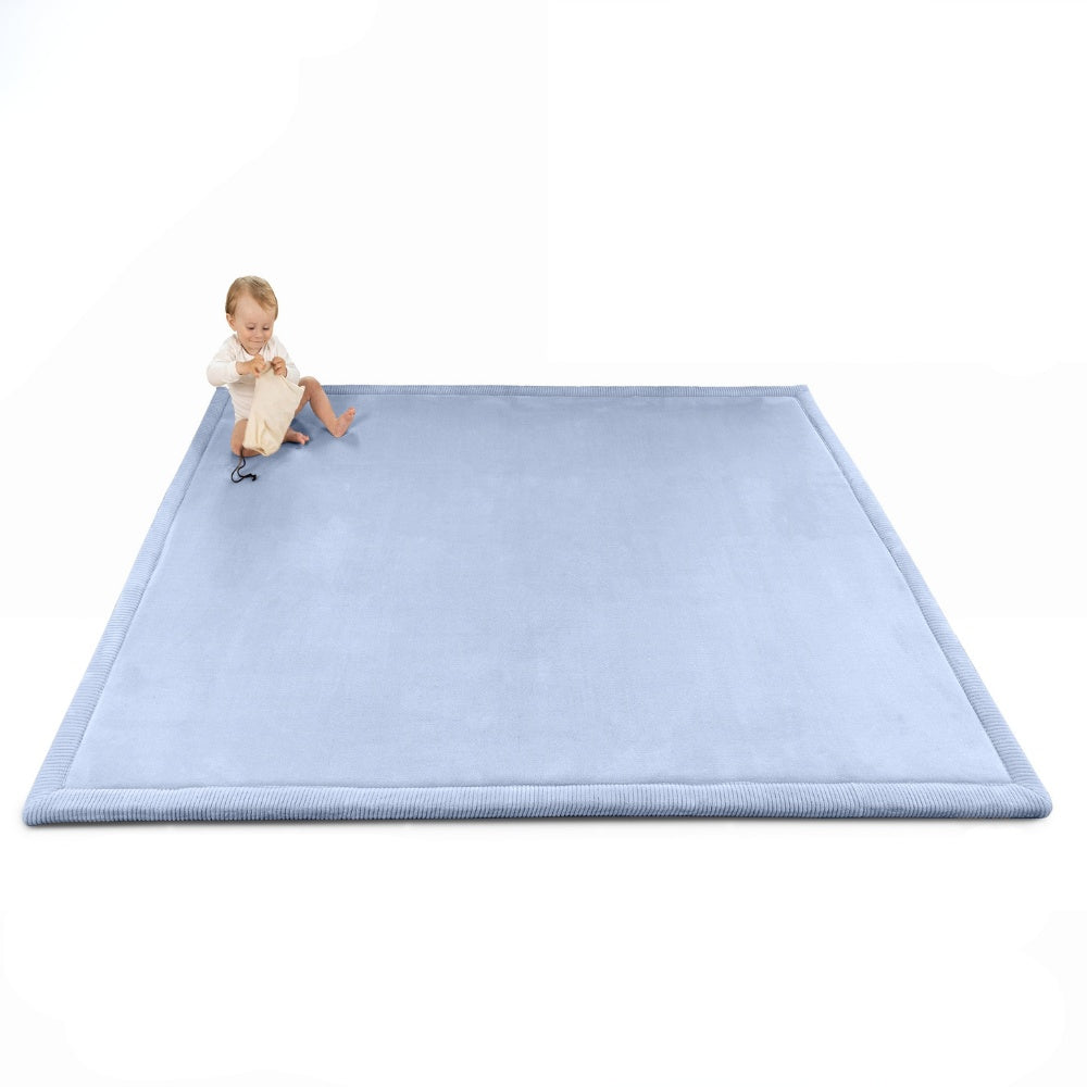 Hakuna Matte - CloudSoft Play Mat Carpet - Sky Blue 200 x 150 x 2.5 cm