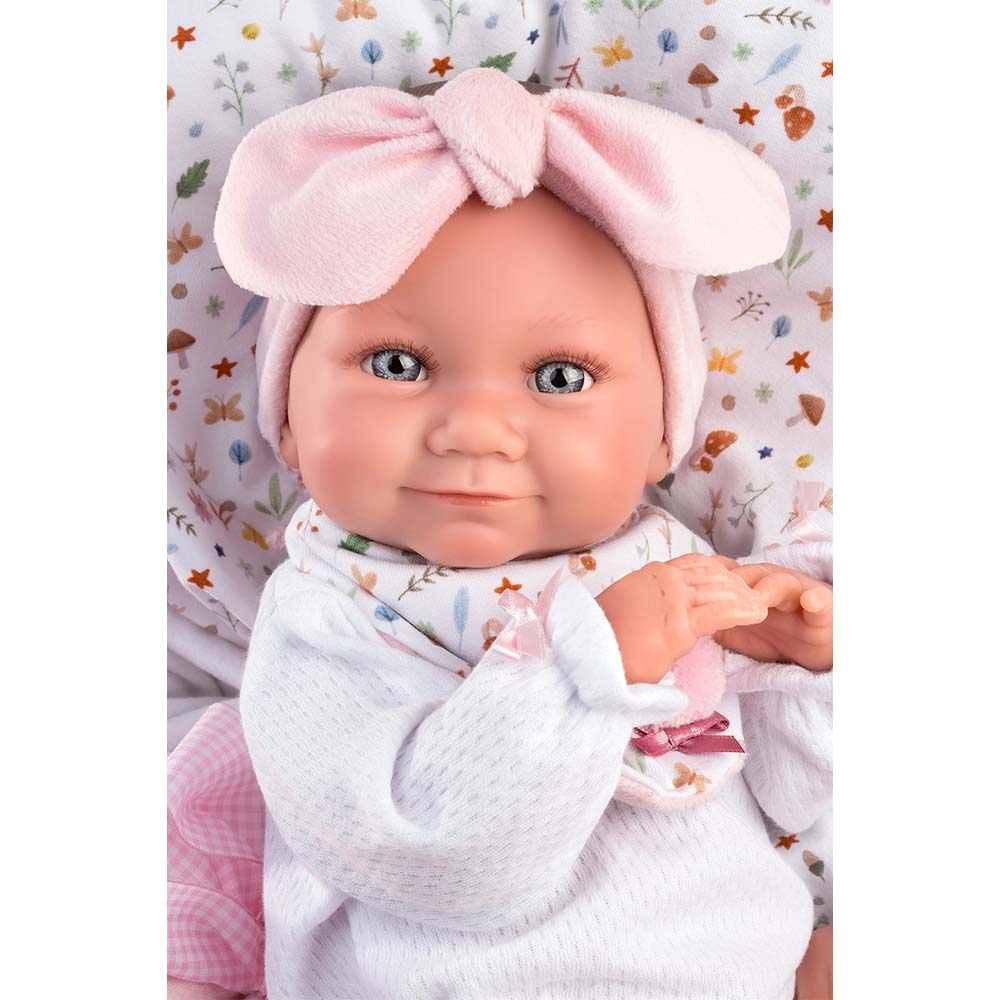 Llorens - Anatomically Correct Baby Girl Doll with Clothing & Accessories: Tina - 40cm