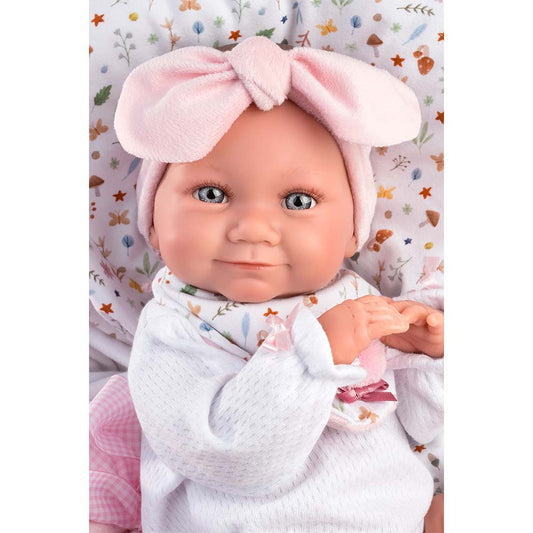 Llorens - Anatomically Correct Baby Girl Doll with Clothing & Accessories: Tina - 40cm