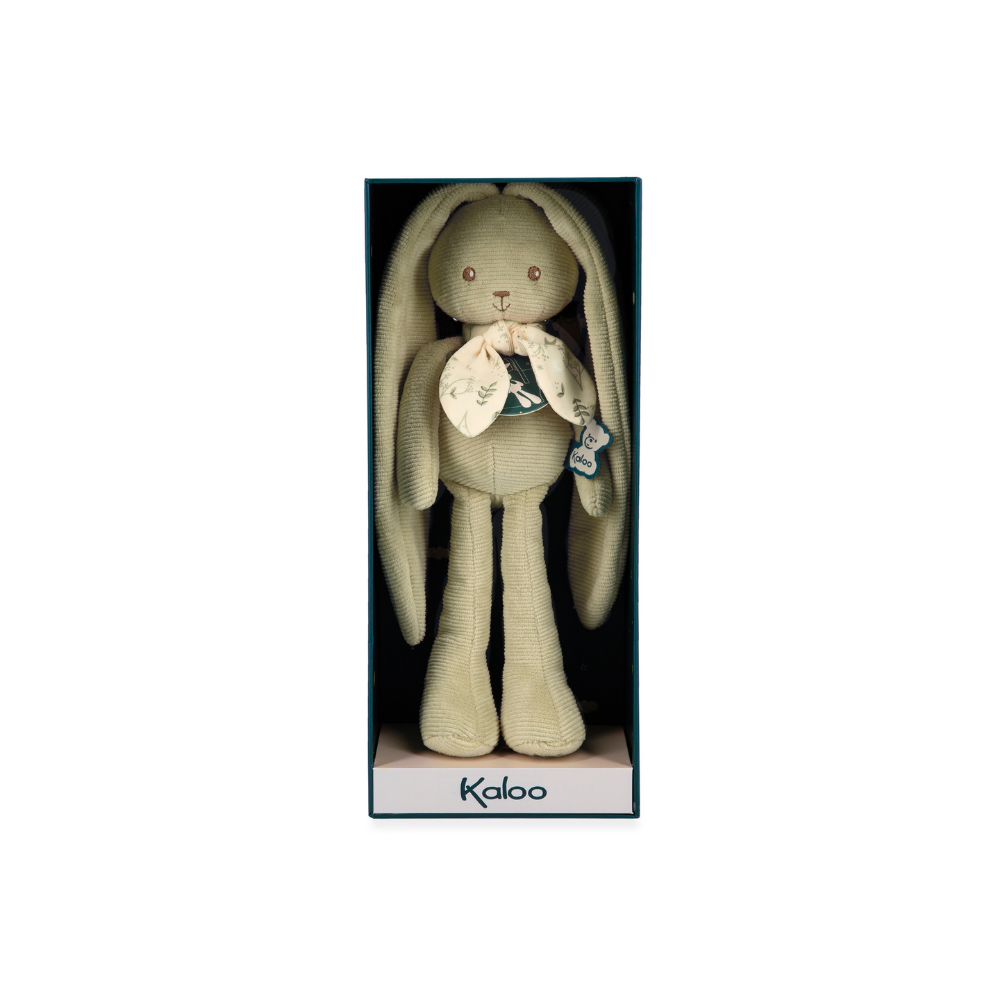 Kaloo - Soft Toy - Green Rabbit Puppet - 25cm