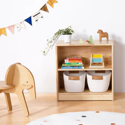 TookyToy - Wooden Shelf and Toy Storage for Kids Room: Rubber wood 60x60cm