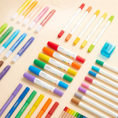 Mideer - Art Suitcase Kids Drawing Set - 78pc Travel Case