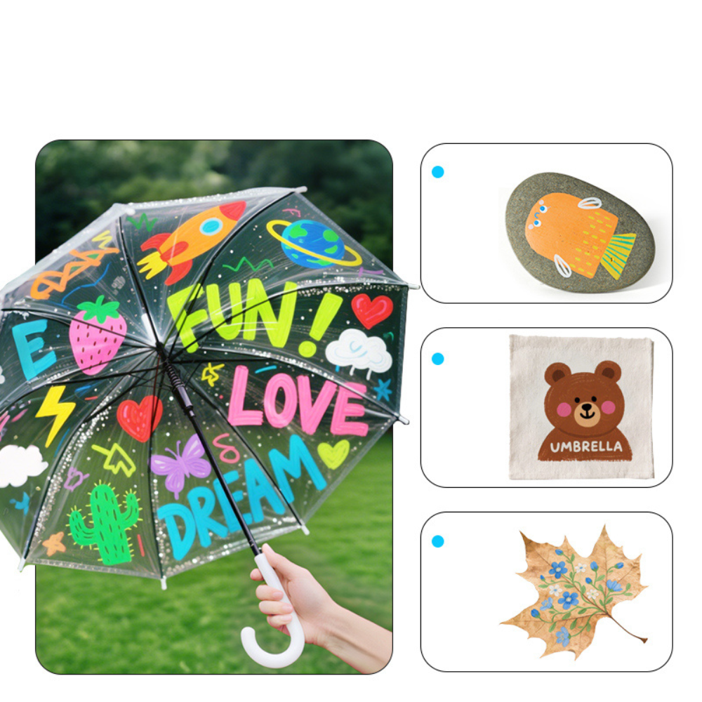 Mideer - Dual-Tip Acrylic Markers - 24 Colours