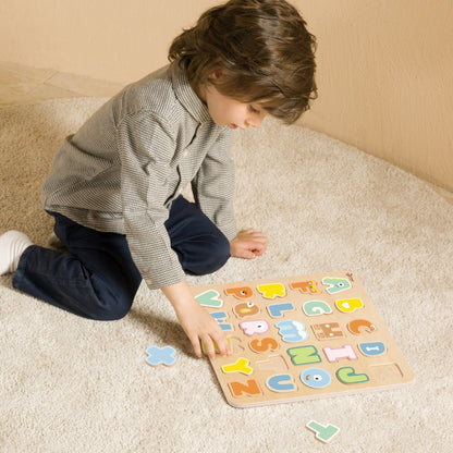 Classic World - Wooden Puzzle - Alphabet A-Z - 27pcs
