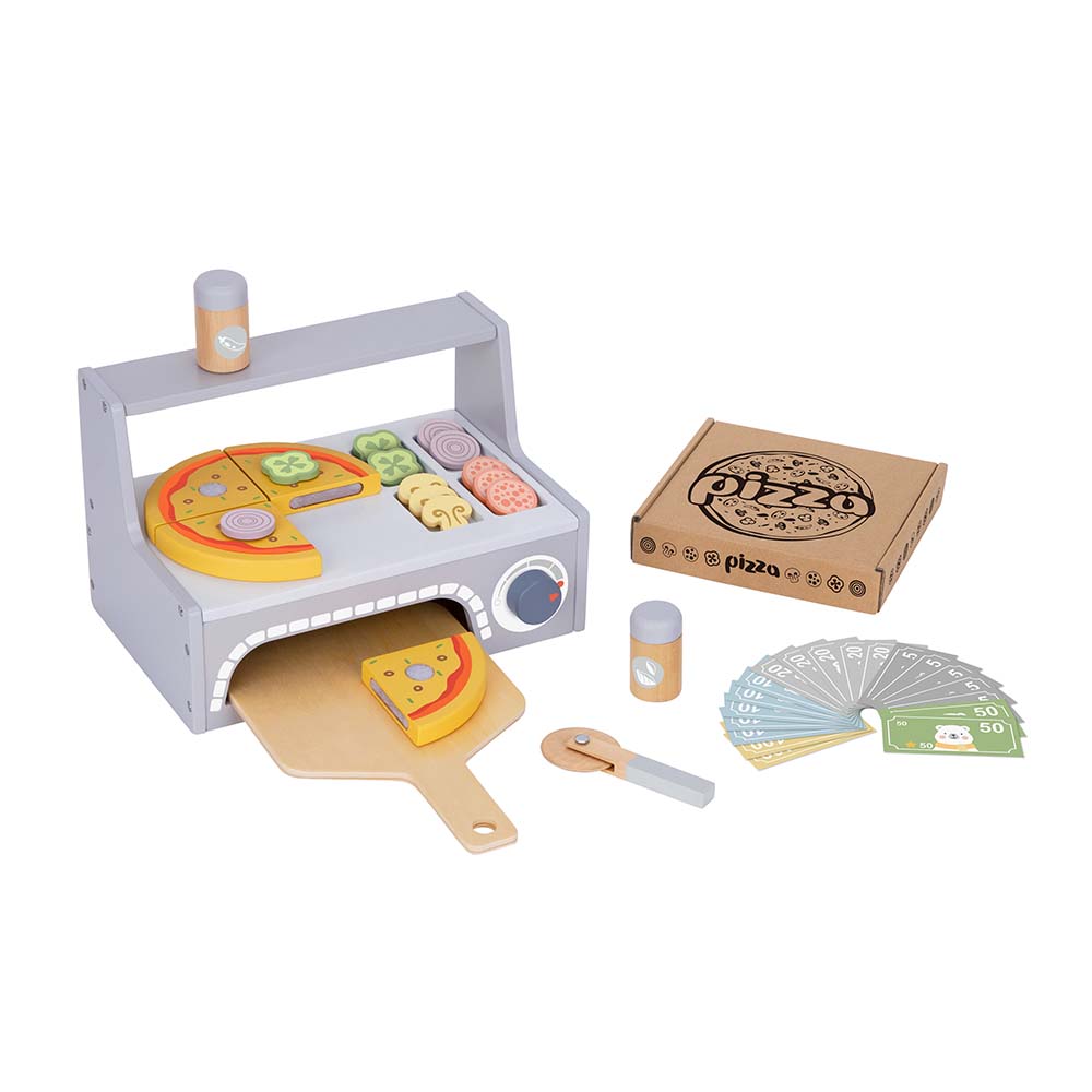 TookyToy - Pretend Play Pizza Oven Toy Set - Motherhood