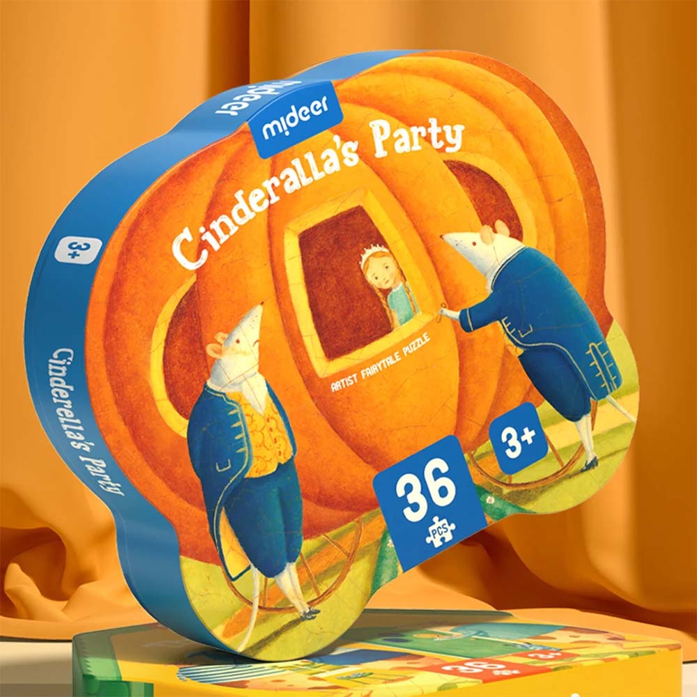 Mideer - Artist's Fairy Tale 36 Piece Puzzle Cinderella's Party