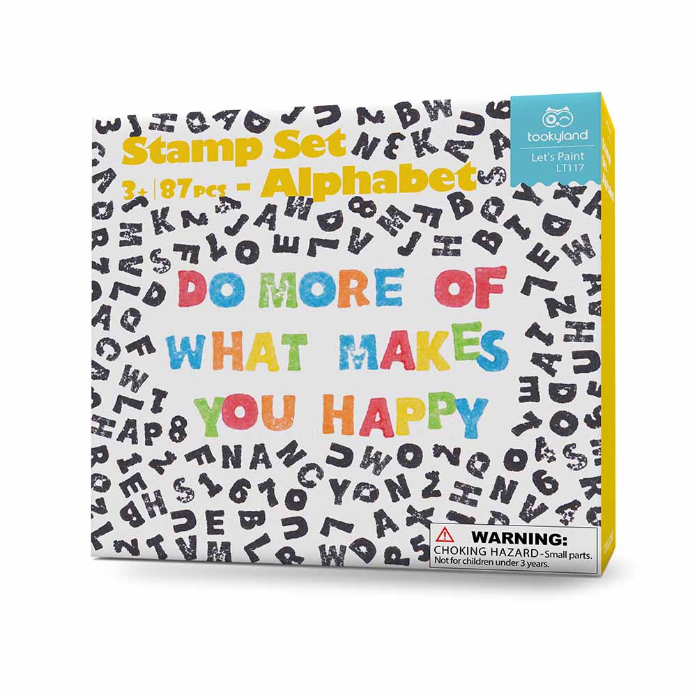 TookyToy - Stamp Set Alphabet
