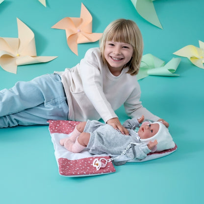 Llorens - Baby Girl Doll with Clothing & Space Carrier: Mimi- 42cm