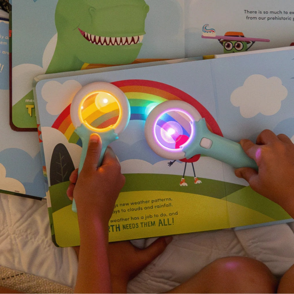 Glo Pals - Light Up Book - Alex Asks: What is the Weather
