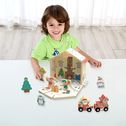 hi Pando - Wooden Christmas Story Box Play Set