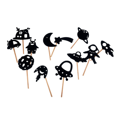 Mideer - Space Shadow Puppets Set