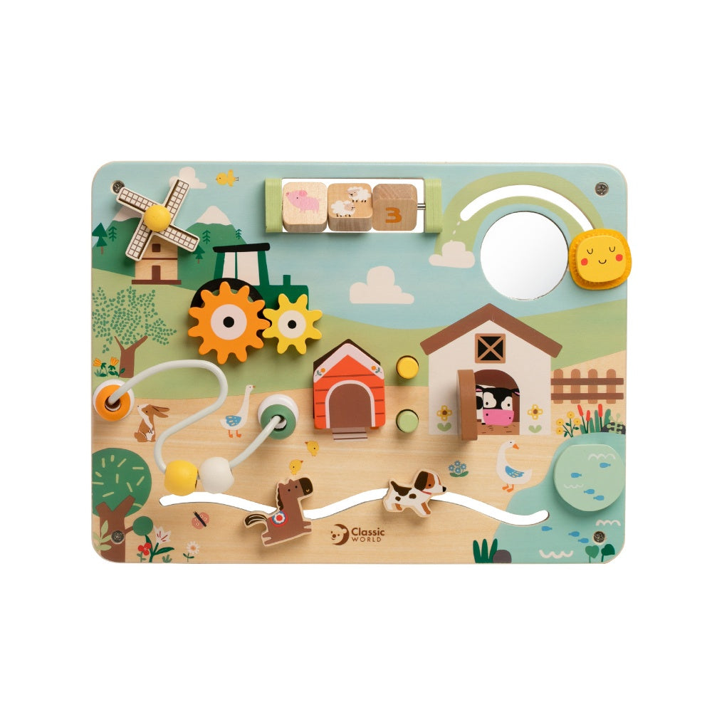 Classic World - Play & Learn - Farm Busy Board