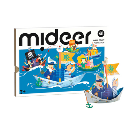 Mideer - Origami Paper Craft Kit: Nautical Explorer