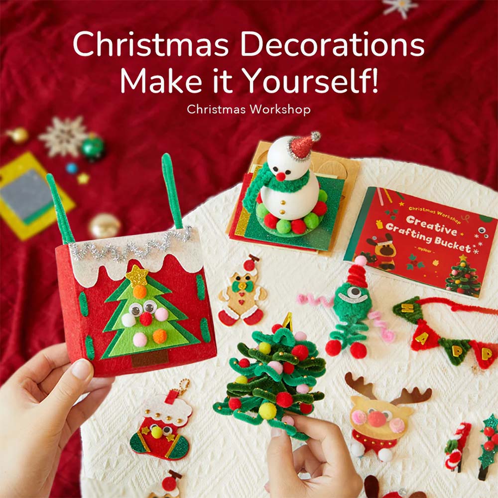 Mideer - Christmas Creative Crafting Bucket