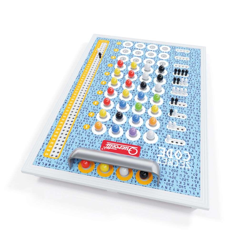 Quercetti - Secret Code Breaking Game - Logic & Strategy Board Game for Kids