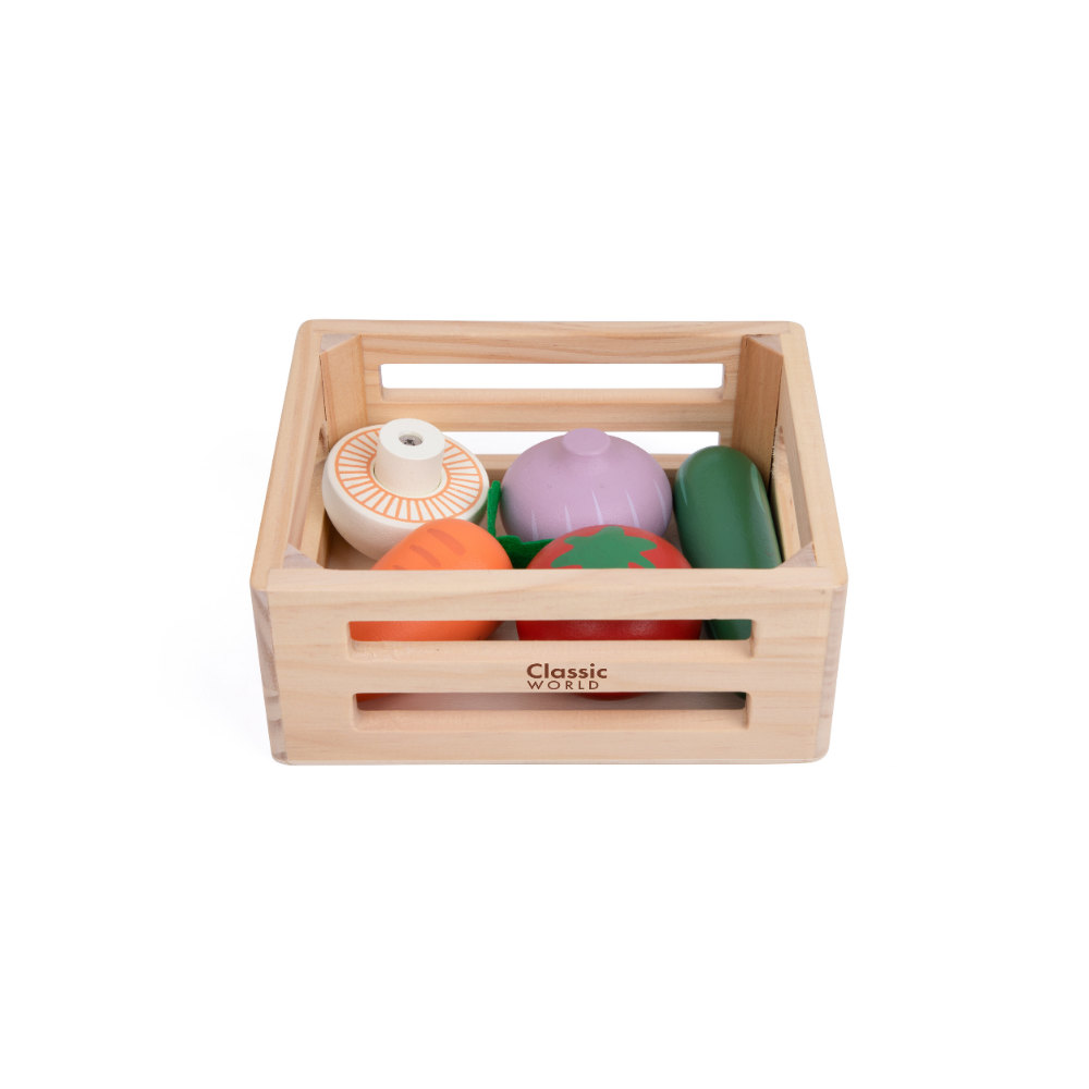 Classic World - Pretend & Play - Vegetable Basket