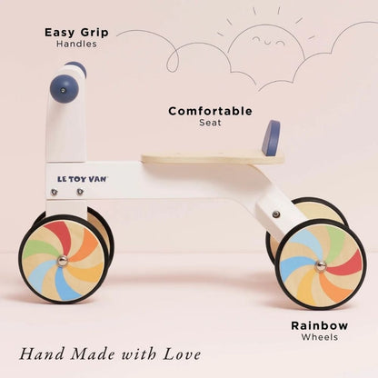 Le Toy Van - Wooden Rainbow Ride On Trike