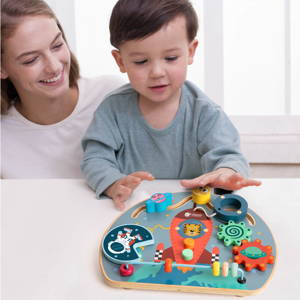 Classic World - Rocket Busy Board Play Set