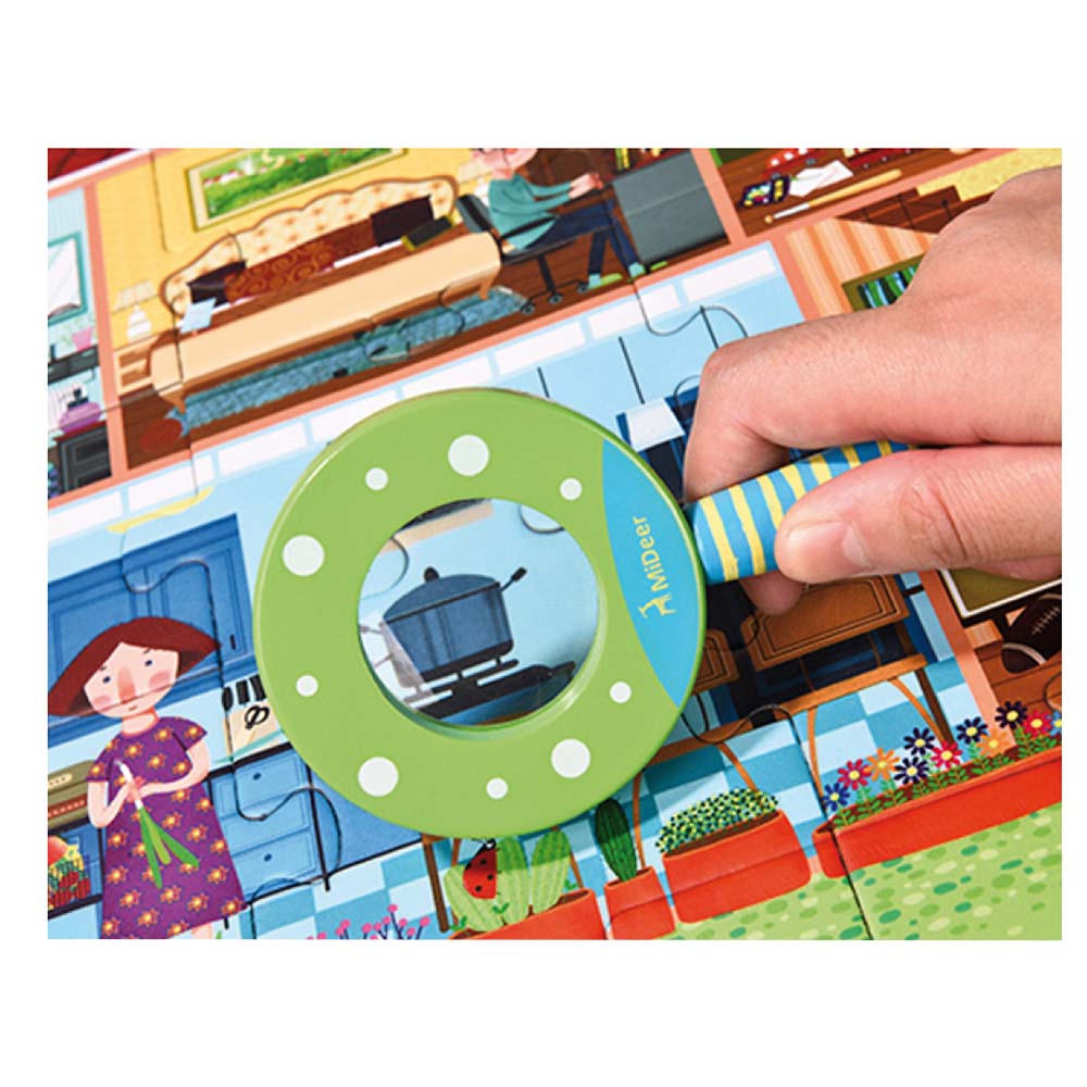 Mideer - Puzzle - Detective In Room - 42pcs