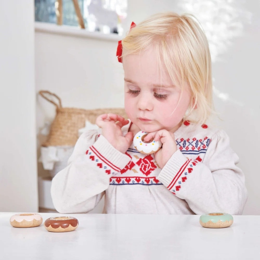 Le Toy Van - Wooden Doughnuts Play Food Set