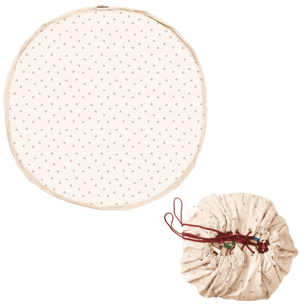 Play&Go - 3-in-1 Playmat & Toy Bag - Cherry Cherry