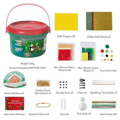 Mideer - Christmas Creative Crafting Bucket