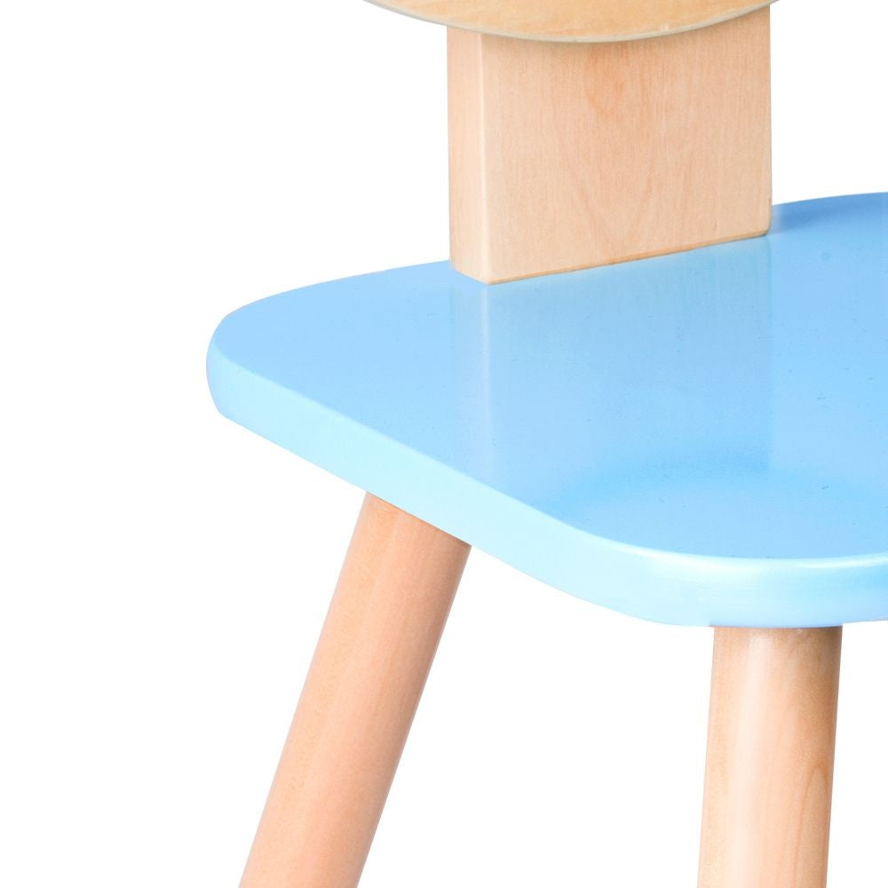 Classic World - Bear Chair for Kids - Blue