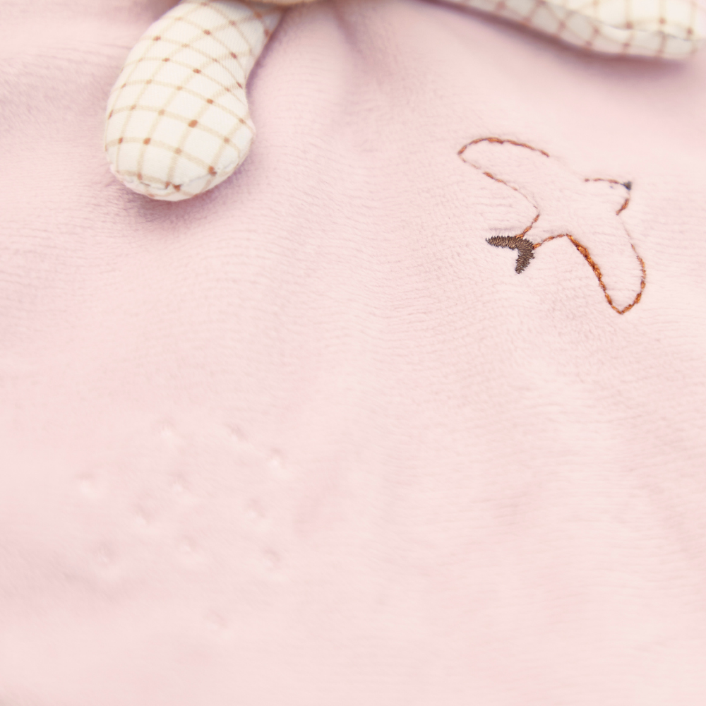 Kaloo - Comforter - Pink Round Rabbit