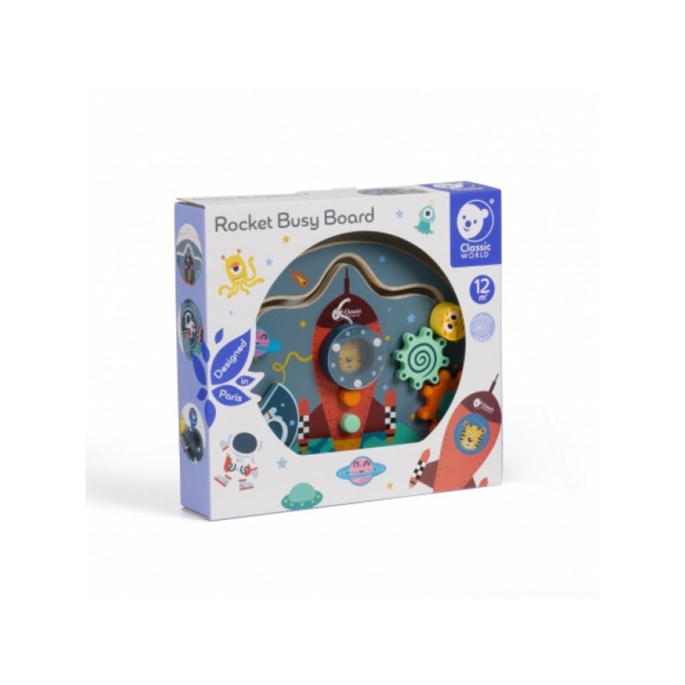 Classic World - Rocket Busy Board Play Set