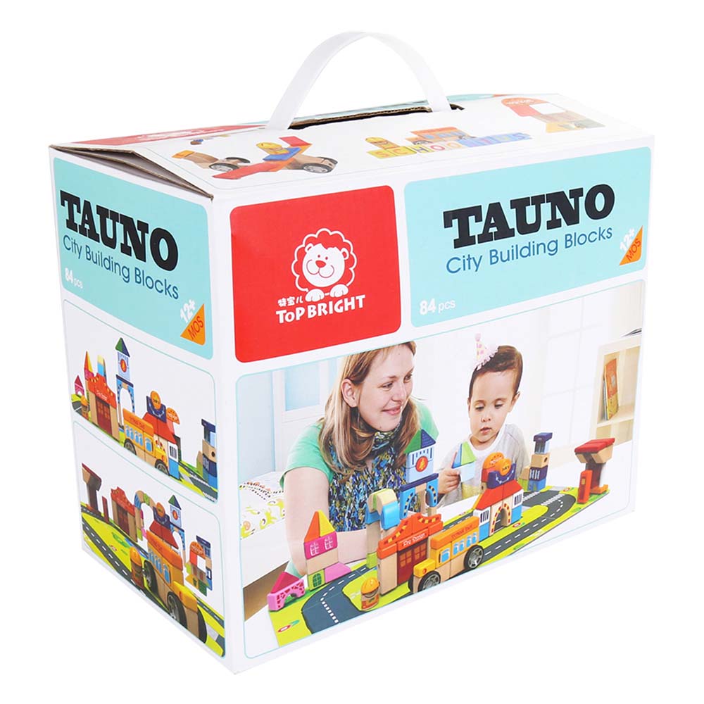 TopBright - City Building Blocks - 84 Pieces
