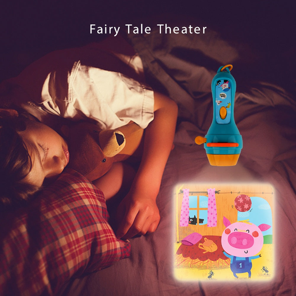Jar Meló - Children's Fairy Tale Storybook Torch with Shadow Puppets - 5 Stories