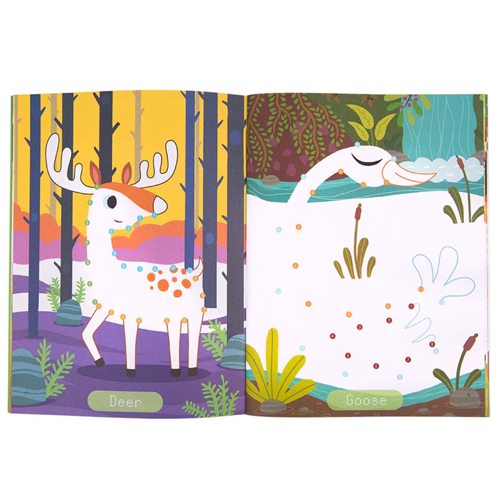 Jar Meló - My First Dot-to-Dot Drawing Book - Adorable Animal