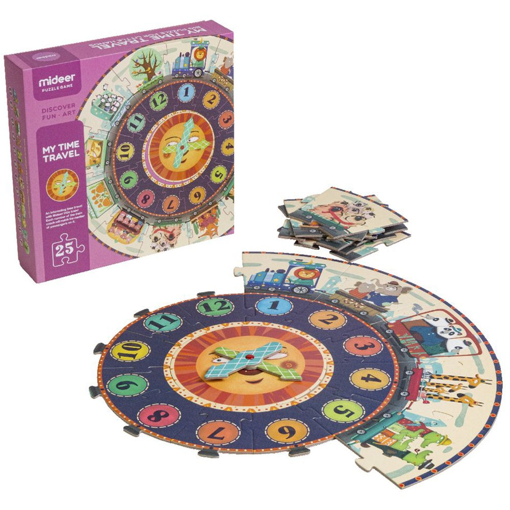 Mideer - Puzzle - My Time Travel - 25pcs