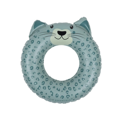 Swim Essentials - Swim Ring - Green Leopard 55cm