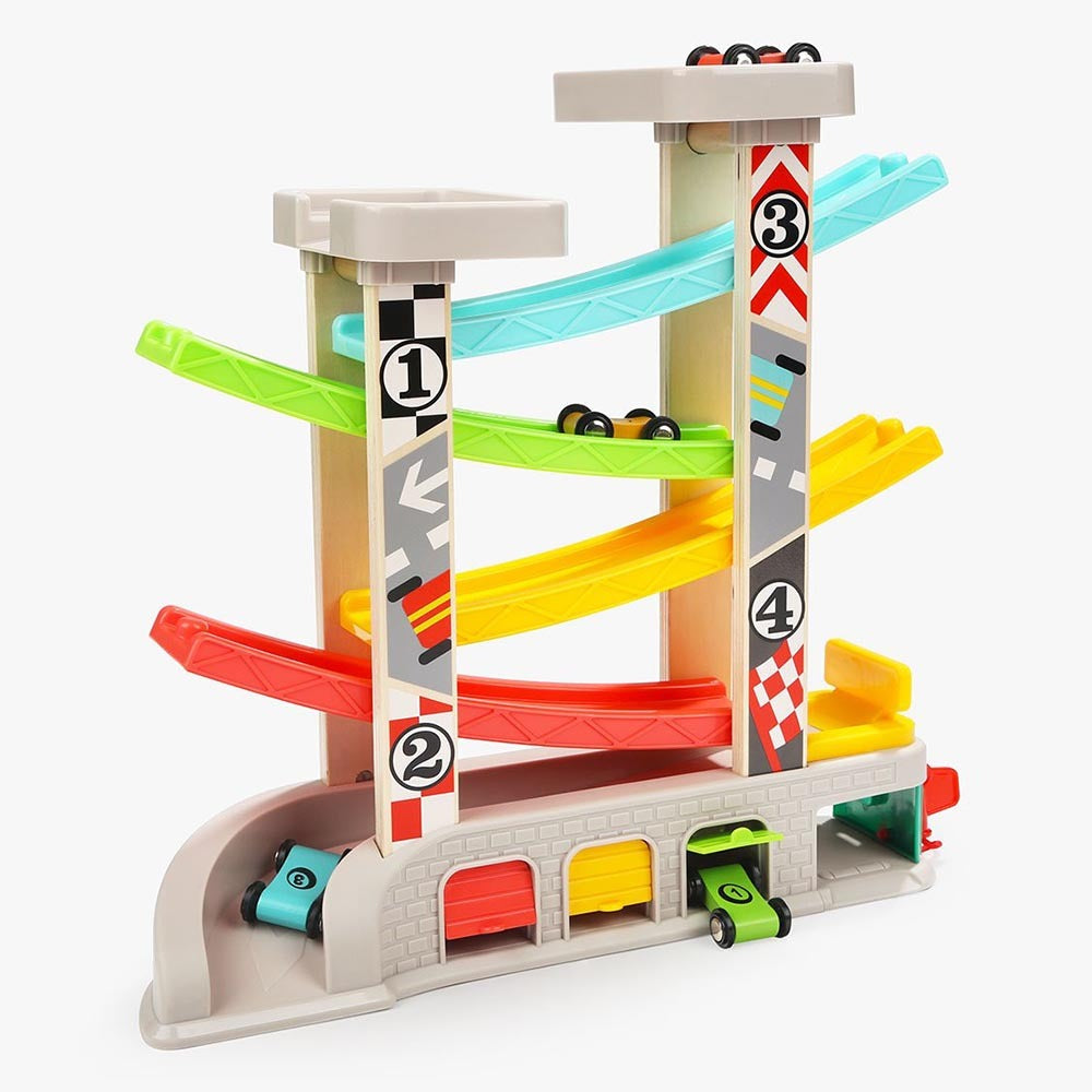 TopBright - City Ramp Racer - 4 Tracks & Parking - 3pcs